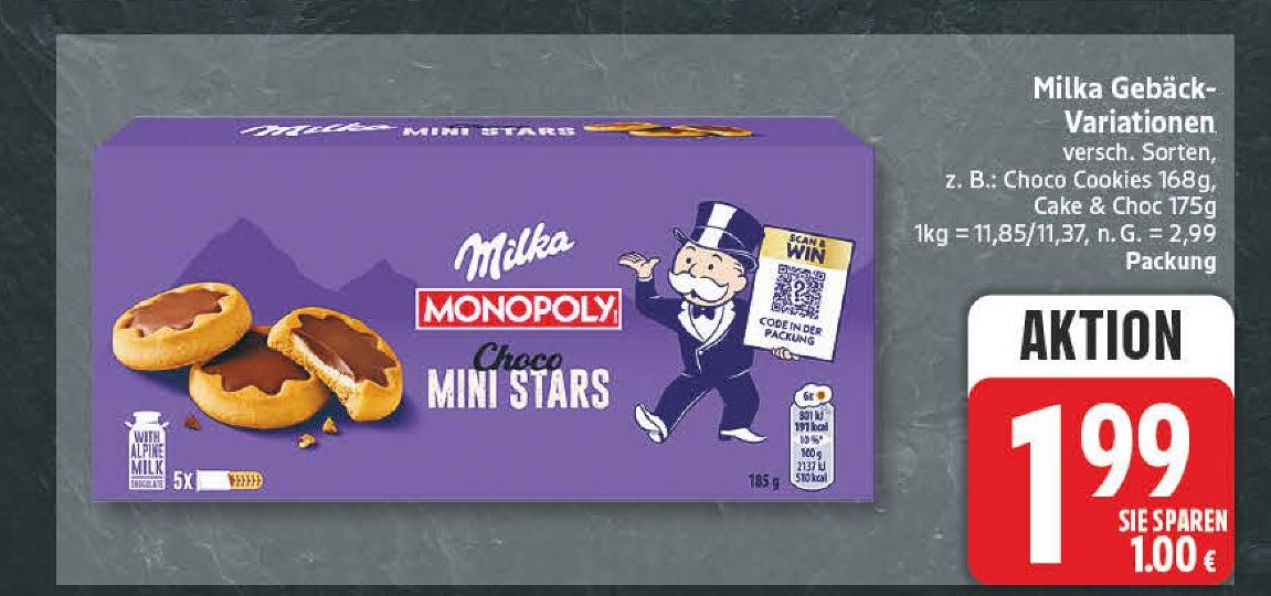 Choco Cookies von Milka im aktuellen EDEKA Prospekt